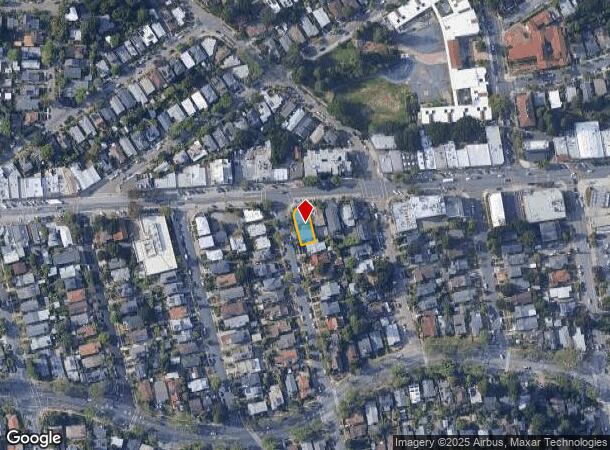 1700 Solano Ave, Berkeley, CA Parcel Map