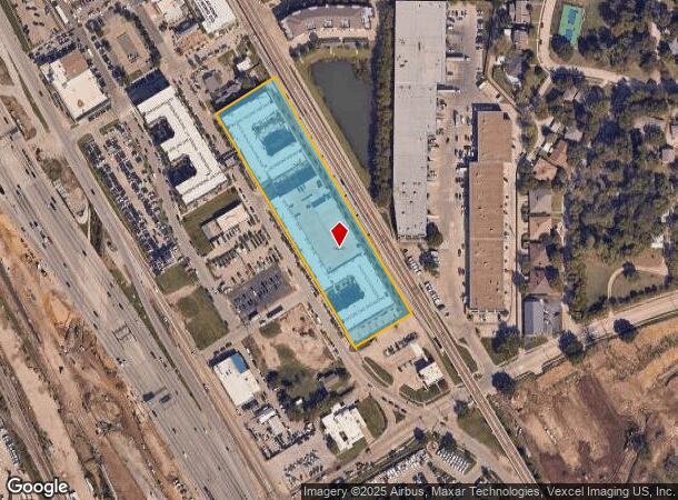 1415 S Broadway St, Carrollton, TX Parcel Map