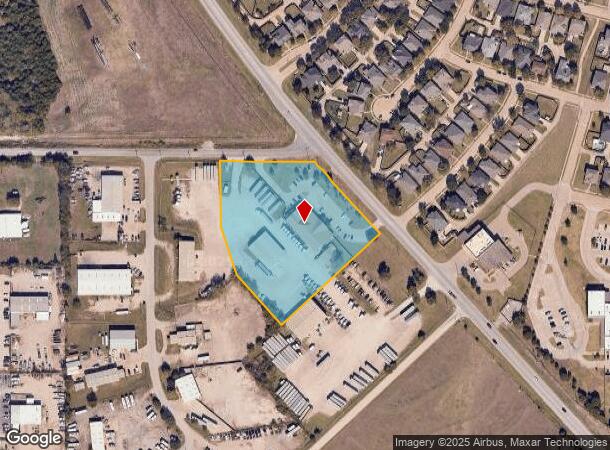 2890 S Goliad St, Rockwall, TX Parcel Map