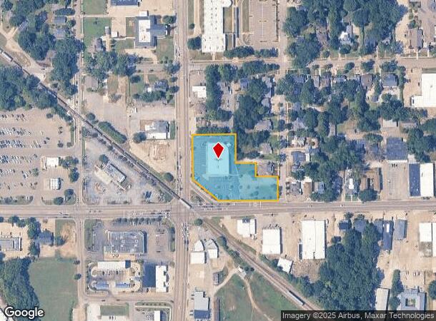702 W Main St, Tupelo, MS Parcel Map