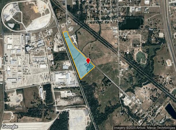  9310 S Business 6, Navasota, TX Parcel Map