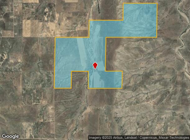 43000 Comanche Creek Rd, Bennett, CO Parcel Map