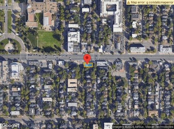  2810 E Colfax Ave, Denver, CO Parcel Map