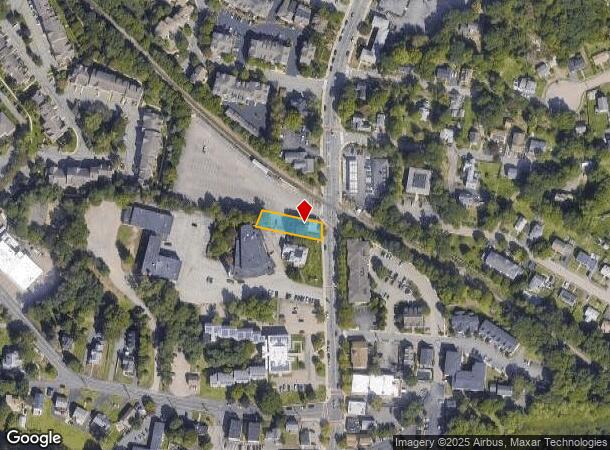  710 Washington St, Canton, MA Parcel Map