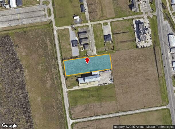 1727 Denley Rd, Houma, LA Parcel Map