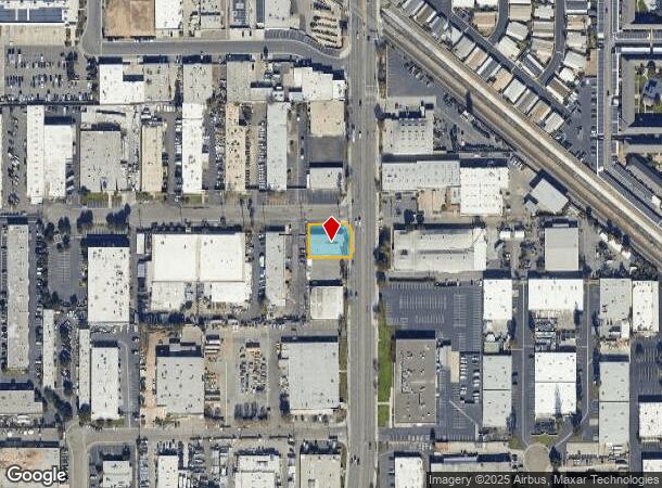  820 S Grand Ave, Santa Ana, CA Parcel Map