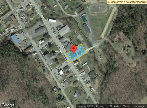  629 Main St, Bland, VA Parcel Map