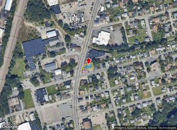  1570 Elmwood Ave, Cranston, RI Parcel Map