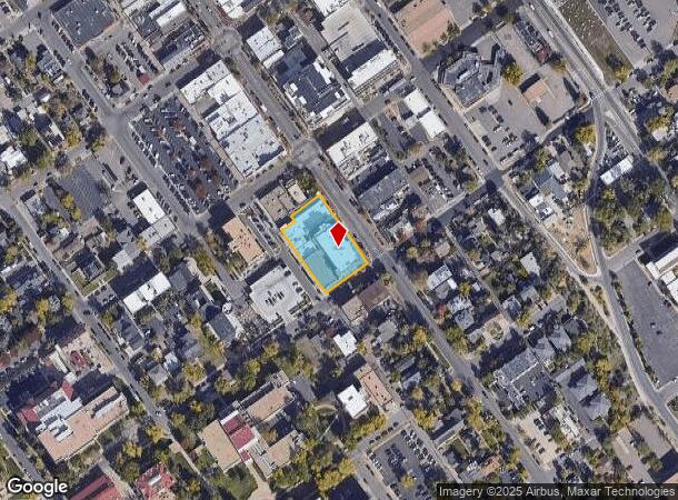  1310 Washington Ave, Golden, CO Parcel Map