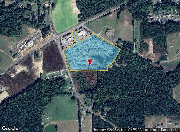  1001 Amelia Station Way, Clayton, NC Parcel Map