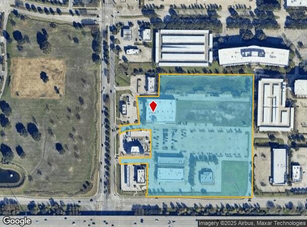 17750 Katy Fwy, Houston, TX Parcel Map