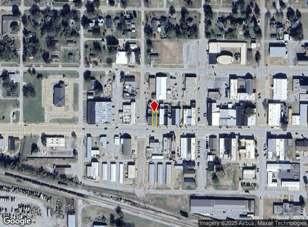 425 W Main St, Stroud, OK Parcel Map