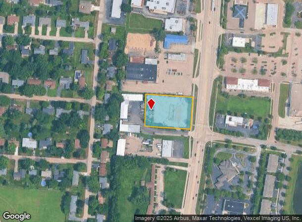  1203 N Bridge St, Yorkville, IL Parcel Map