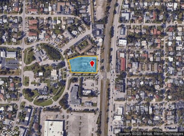 301 W Central Blvd, Lantana, FL Parcel Map