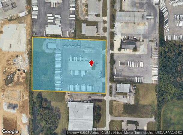 1929 Lone Eagle St, Columbus, OH Parcel Map