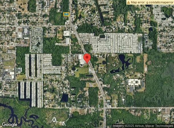  6421 Rowan Rd, New Port Richey, FL Parcel Map