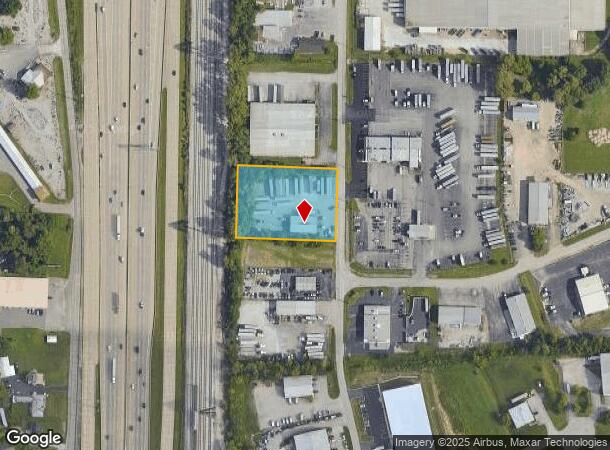  3129 Industrial Pky, Jeffersonville, IN Parcel Map