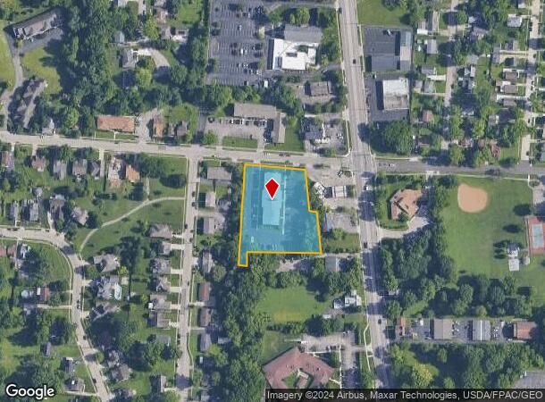  1350 Devon Ave, Dayton, OH Parcel Map