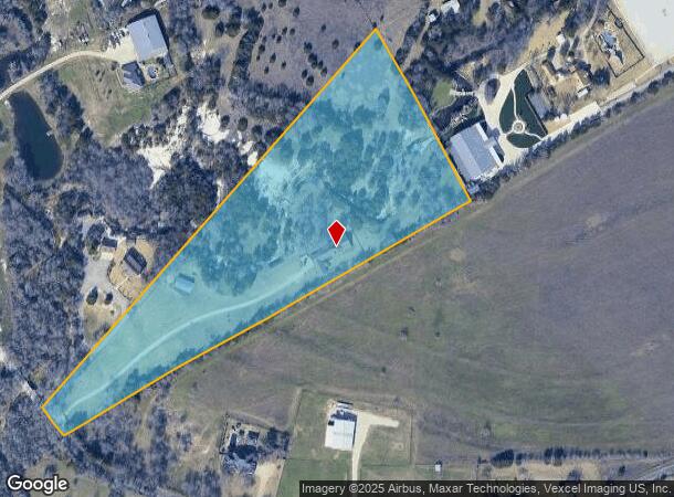 971 Bells Chapel Rd, Waxahachie, TX Parcel Map