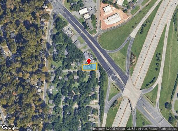  3701 Freedom Dr, Charlotte, NC Parcel Map