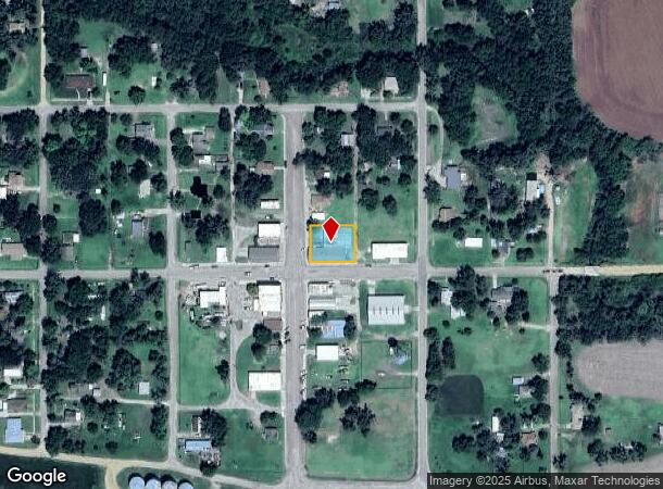 100 N Main St, Tescott, KS Parcel Map