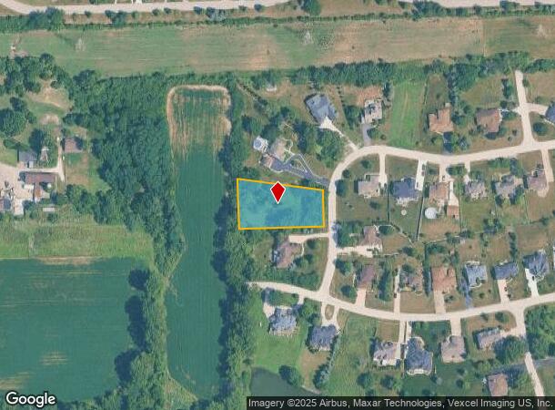  13860 Kit Ln, Lemont, IL Parcel Map