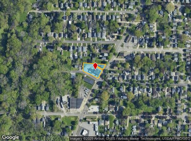  2262 East Ave, Akron, OH Parcel Map