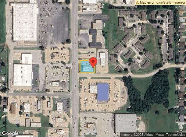  2501 N 14Th St, Ponca City, OK Parcel Map