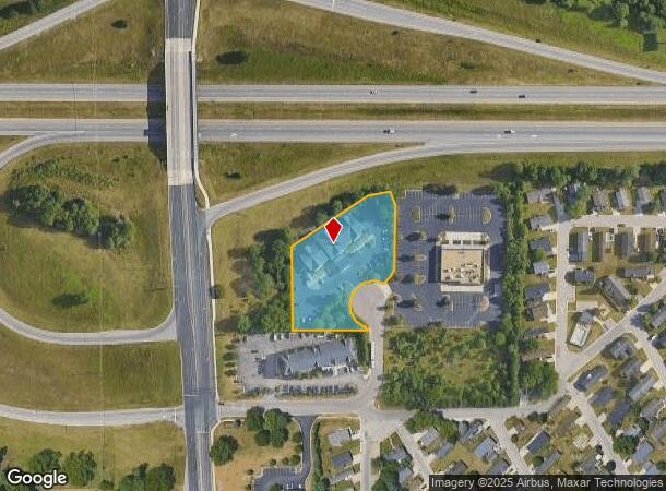 6420 Cracker Barrel Blvd, Kalamazoo, MI Parcel Map