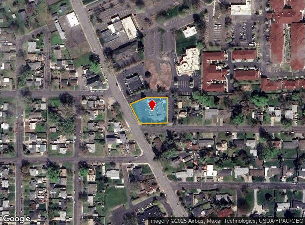 1129 S 2Nd Ave, Walla Walla, WA Parcel Map