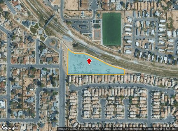  951 N Sandhill Rd, Las Vegas, NV Parcel Map