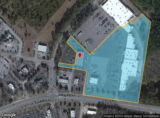  1670 Springdale Dr, Camden, SC Parcel Map