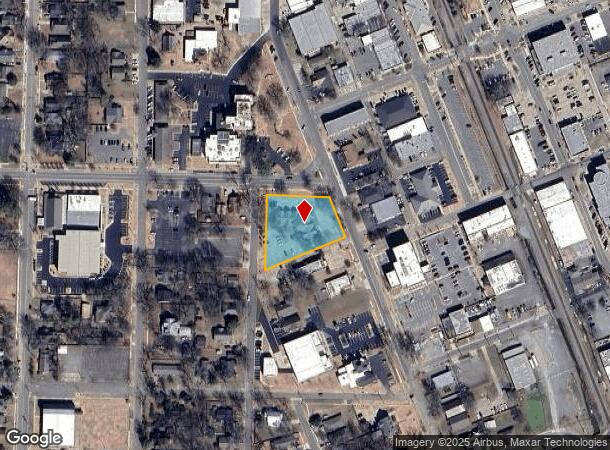 711 Locust Ave, Conway, AR Parcel Map