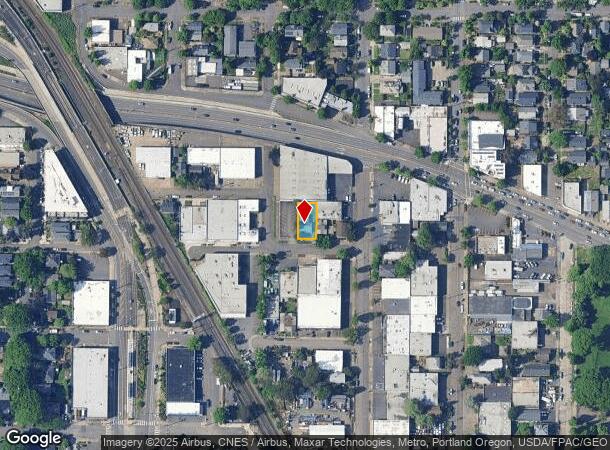  1915 Se Pershing St, Portland, OR Parcel Map