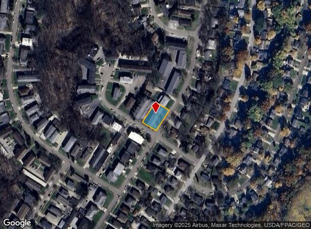  582 Treeside Dr, Akron, OH Parcel Map