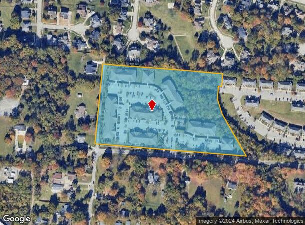  5501 Overbrook Woods Pl, Louisville, KY Parcel Map