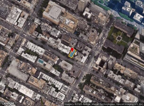 417 W 57Th St, New York, NY Parcel Map