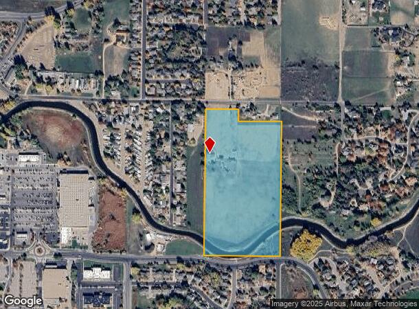 501 Spaulding Ln, Fort Collins, CO Parcel Map