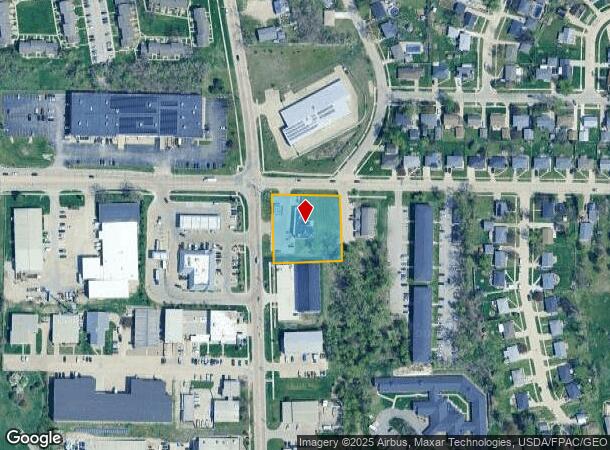 3301 J St Sw, Cedar Rapids, IA Parcel Map
