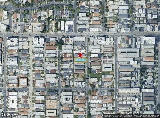 635 N Harvard Blvd, Los Angeles, CA Parcel Map