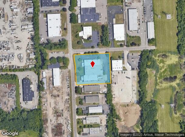 28966 Wall St, Wixom, MI Parcel Map