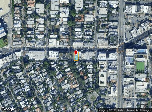 8552 Melrose Ave, West Hollywood, CA Parcel Map