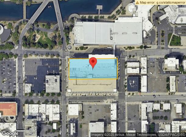  333 W Spokane Falls Blvd, Spokane, WA Parcel Map