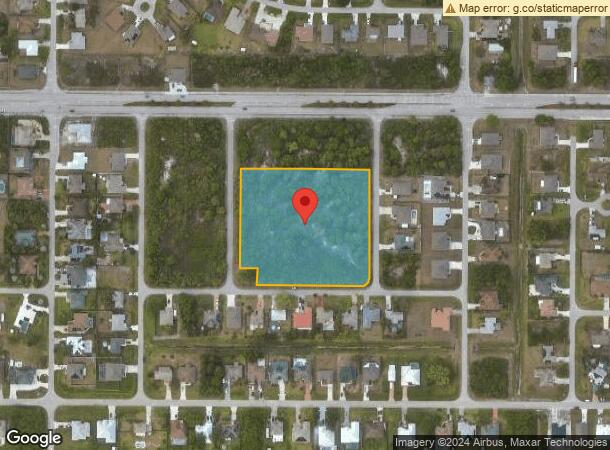  190 Sw Becker Rd, Port Saint Lucie, FL Parcel Map