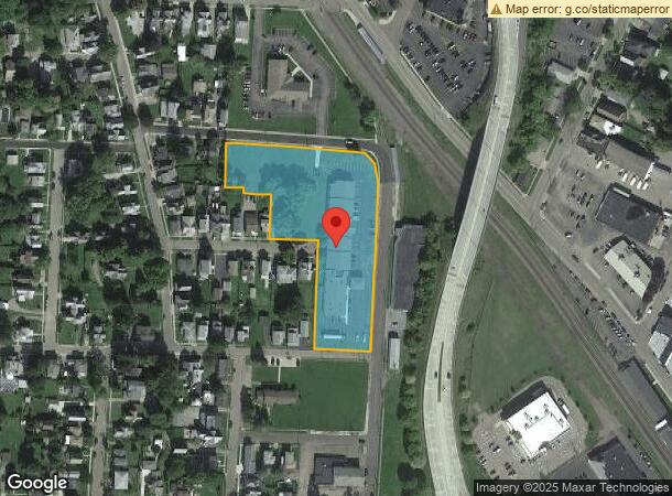  1 Canisteo Sq, Hornell, NY Parcel Map