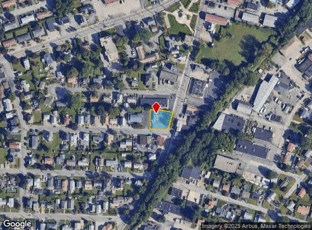  1791 Cranston St, Cranston, RI Parcel Map