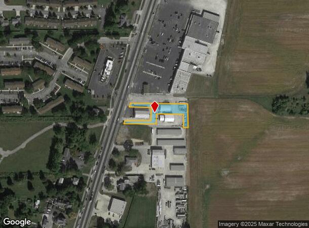  827 N Main St, Bluffton, IN Parcel Map