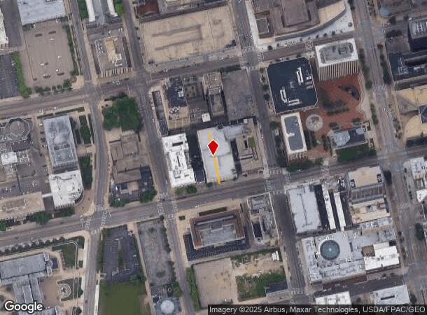  125 W 3Rd St, Dayton, OH Parcel Map