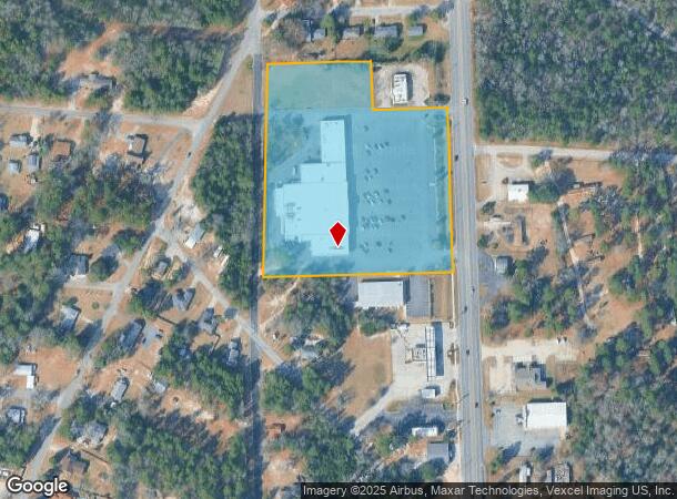 615 Main St N, New Ellenton, SC Parcel Map