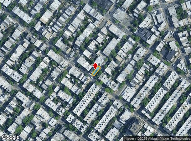 593 Fairview Ave, Ridgewood, NY Parcel Map